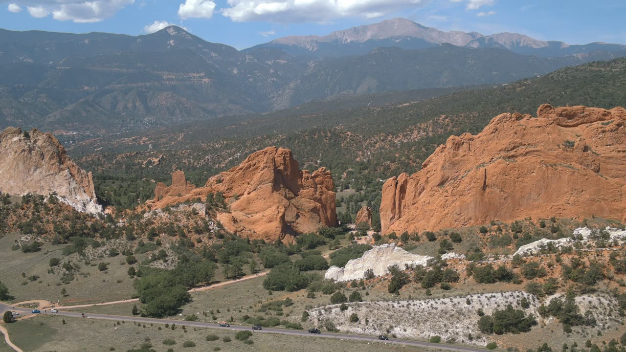 XDynamics Evolve2 over Garden of the Gods in Colorado Springs