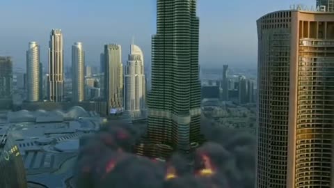 Burj Khalifa Destroyed