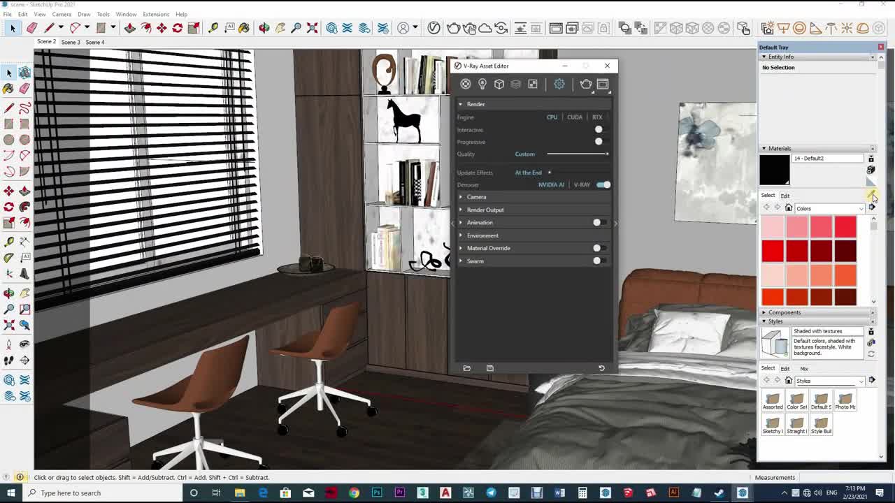 Sketchup V-Ray 5 Tips, Interior Rendering How to Include Light