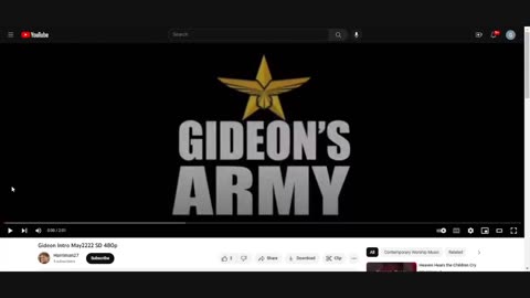 GIDEONS ARMY WED 930 AM EST 5/17/23