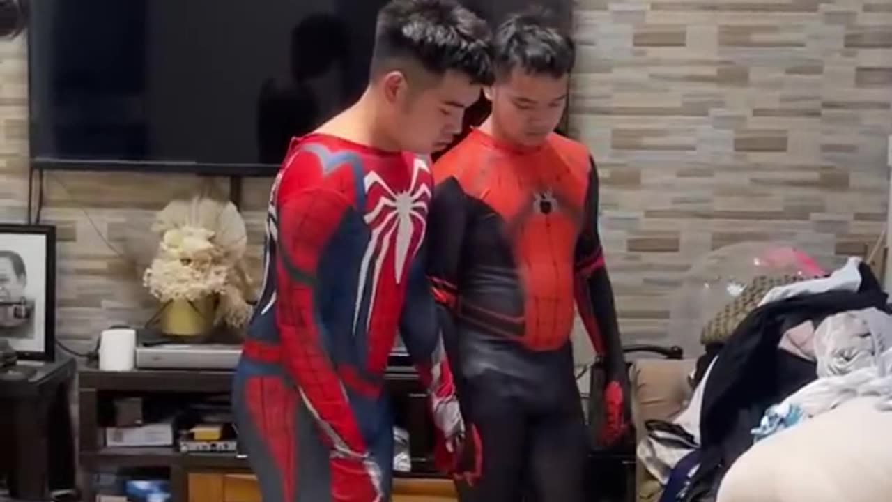 spider man super funny skills