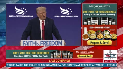 Donald J. Trump at Faith and Freedom Coalition: Road to Majority Conference - 6/24/2023