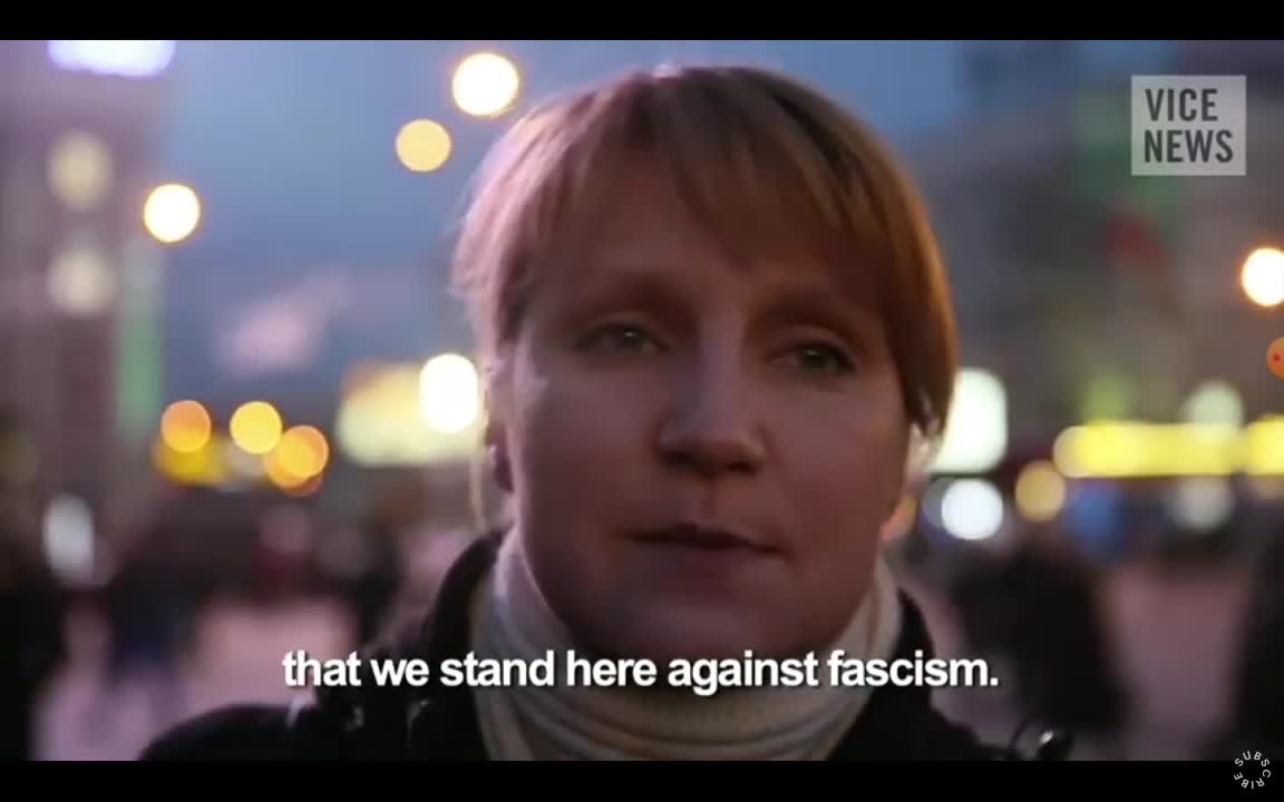 Donetsk: fascism, civil war. Europe and USA, please stay away