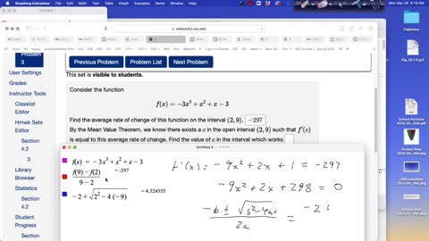 MAT 265 Mon Mar 28: Curve Sketching w Derivatives