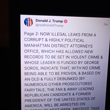 I CAN'T BREATHE TRUMP GETTING ATRESTED