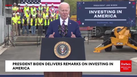 President Biden Delivers Remarks On Investing In America