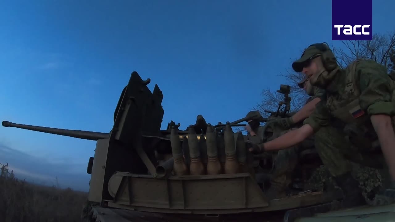 The C-60 is working on the AFU strongholds in the Kupyansk direction.