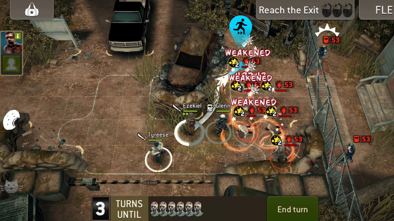 The Walking Dead No Man's Land Checkpoint Faith Round 64