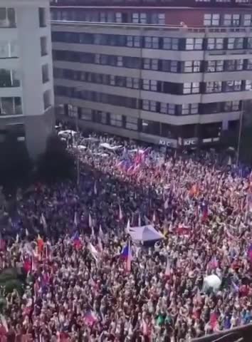 Now Prague Rises Against Globalist Policies