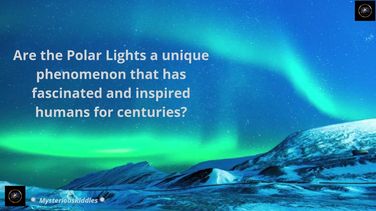 📸 🔍 A Real Sky Riddle: The Polar Lights 📸 🔍