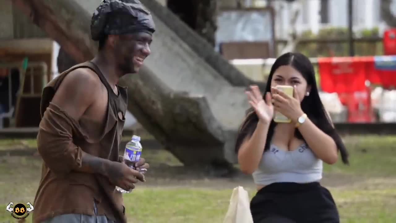 Funny Fake Juice Prank in Public