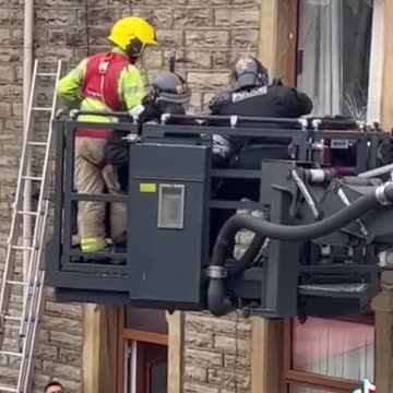 Apparently he shouted not my king and poke the tv license up your arse!