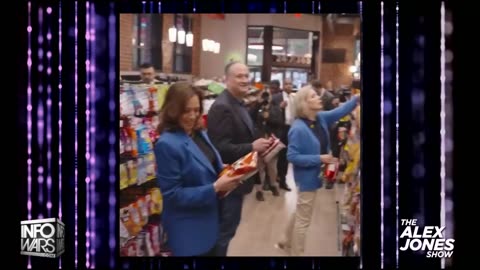 Harris Pledges To Confiscate Guns & Pretends To Be Normal At Convenience Store