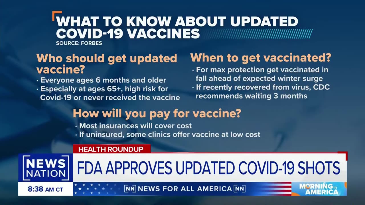 New COVID-19 vaccines available now | Morning in America