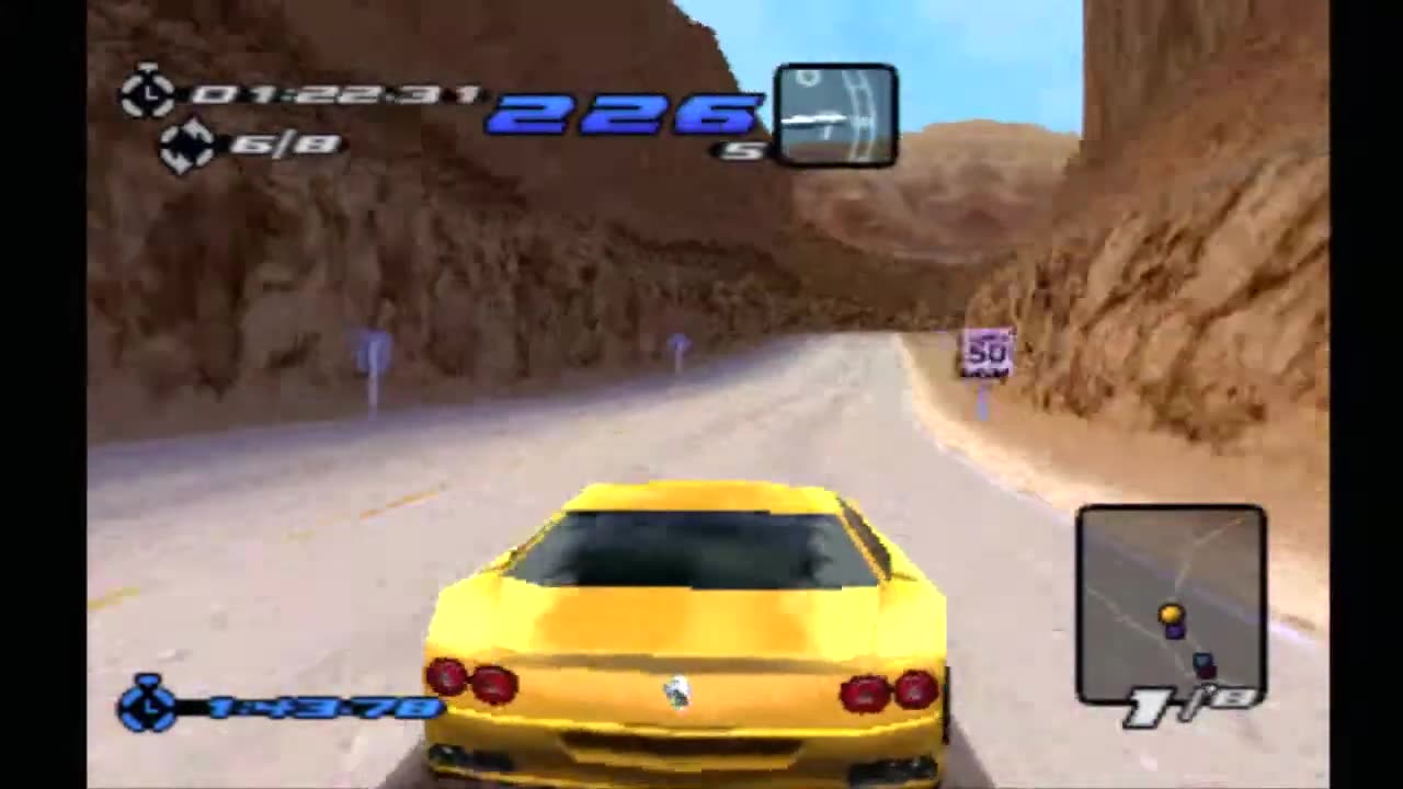 Need For Speed 3: Hot Pursuit | Redrock Ridge 16:12.37 | Race 83