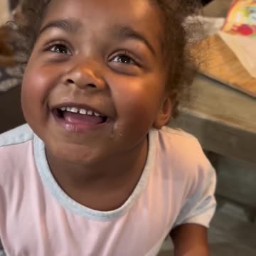 Little girl hilariously explains what she did in school