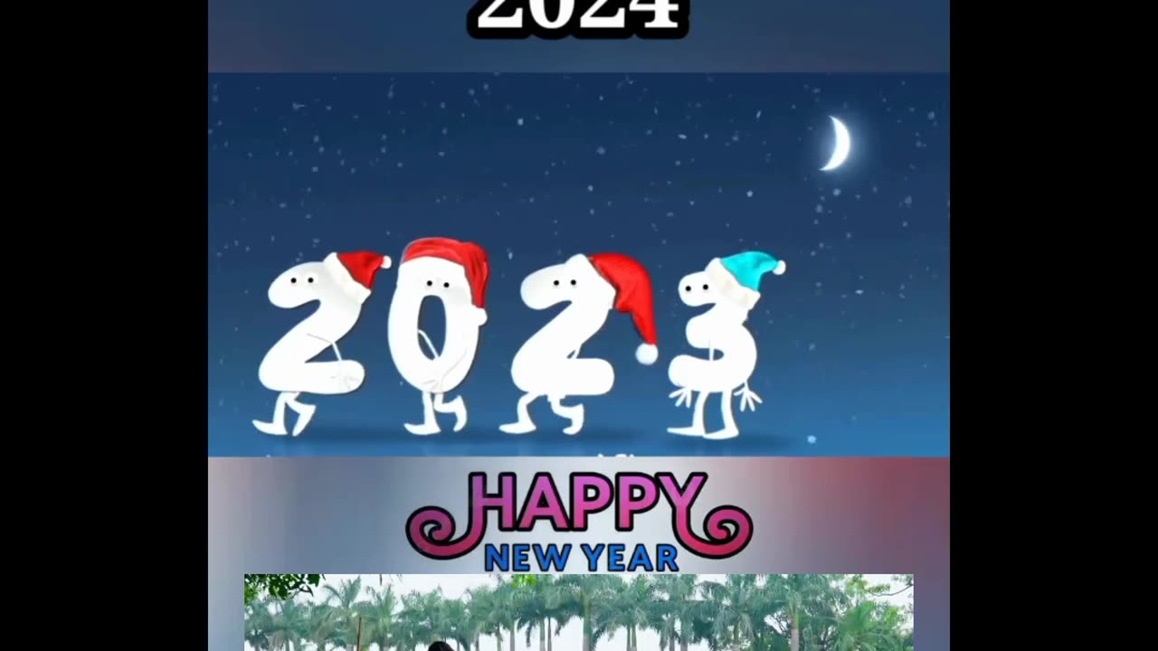 New Year 2024 Welcome Status