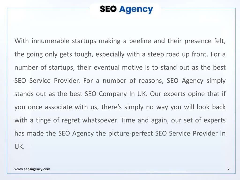 Steps To Follow To Be The Go-To SEO Service Provider In UK