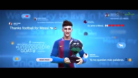 Animasi Inspiratif: Kisah Perjalanan Hidup Lionel Messi