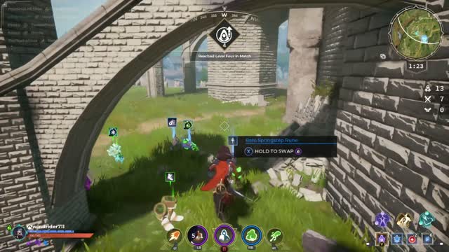 Spellbreak BR Gameplay 2022: Battle at Halcyon Cathedral (Xbox Series S)