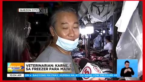 50 kilo ng kontaminadong karne, kinumpiska ngQ.C Veterinary Office