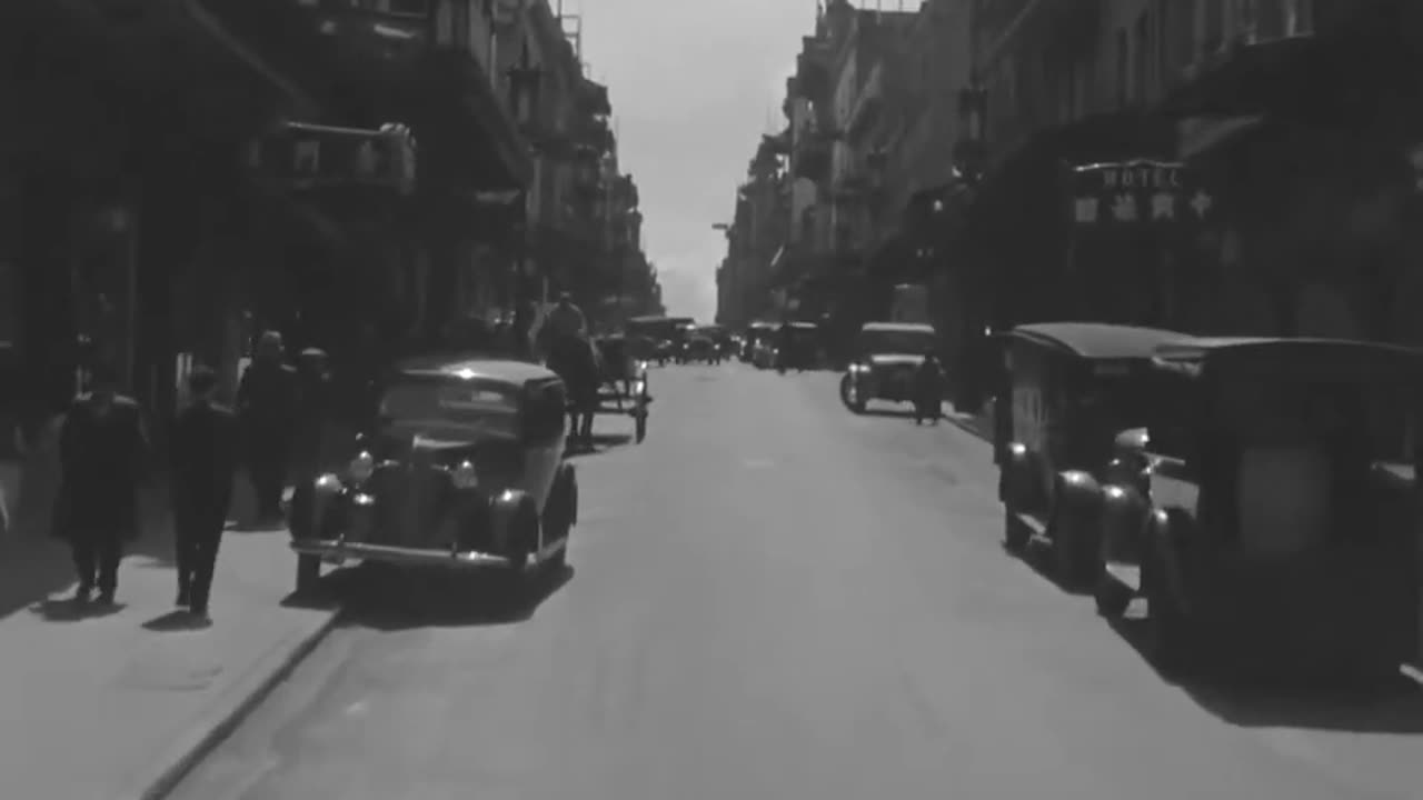 San Francisco Historic Vintage Stock Footage