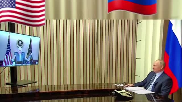 START OF PUTIN AND BIDEN VIDEO CALL