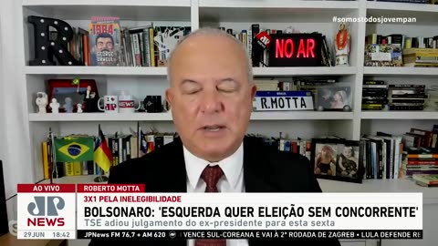 Bolsonaro: 'esquerda quer eleição sem concorrente'