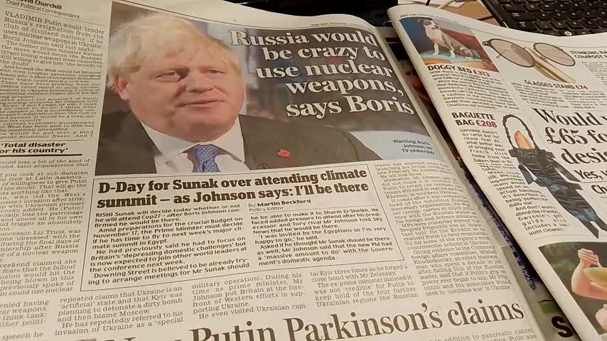 Mark Steele - floodlighting the goons shenanigans