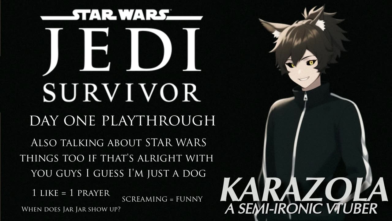 JEDI SURVIVOR FIRST PLAYTHROUGH STREAM - KARAZOLA