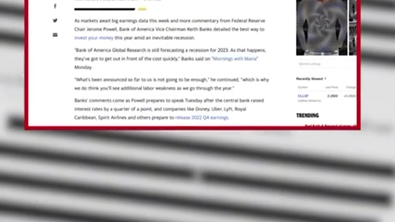 "Banks have no money in their Vaults and they're ready to take your money instead."