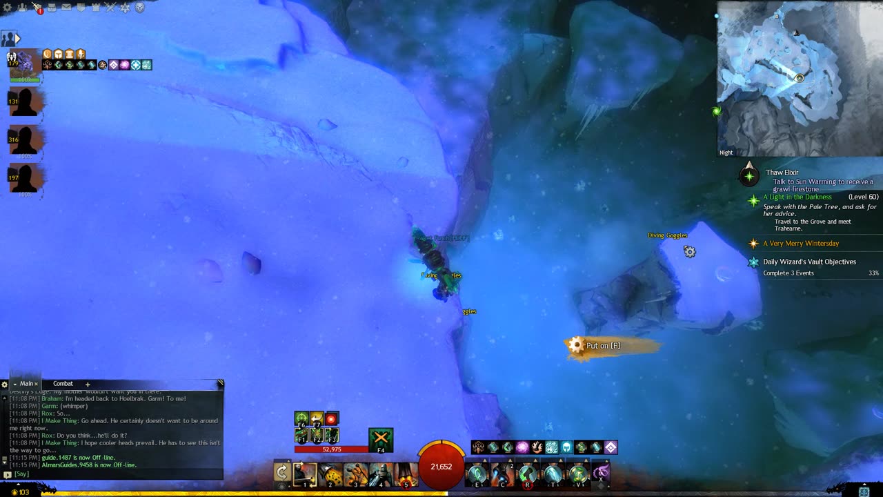 Gw2 - Bitterfrost Frontier Diving Location (Second Dive Cold Feet Achievement)