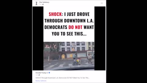 SHOCK Through Downtown L.A. Democrats DO NOT Want You To See This...