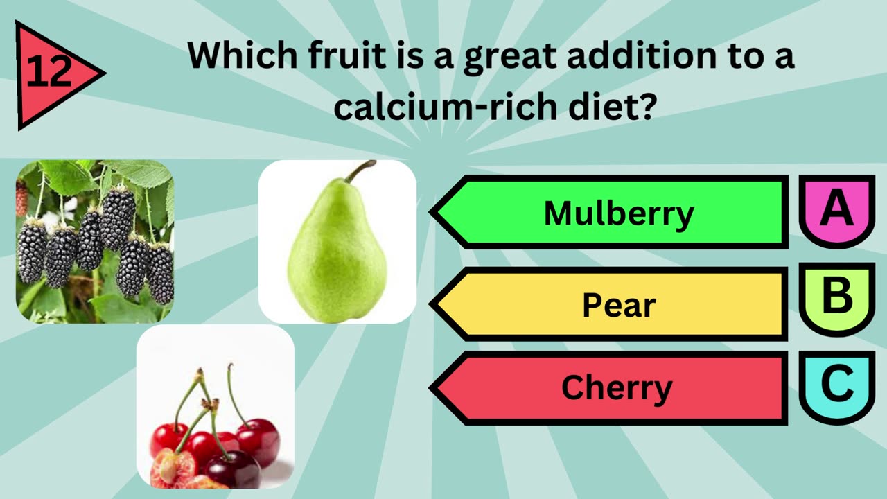 Rich Calcium Fruits