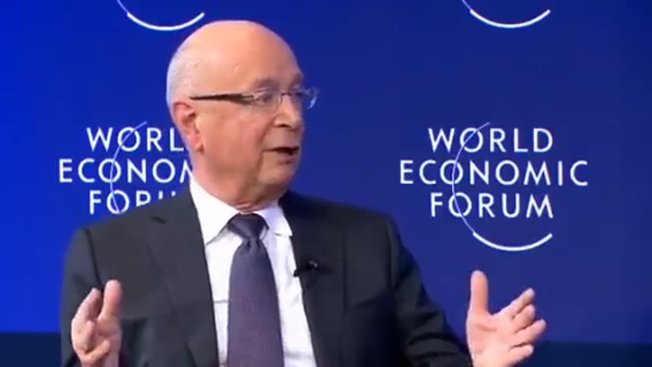 WEF Klaus Schwab openly admits he’d like to see a world without elections