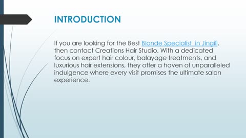 Best Blonde Specialist in Jingili