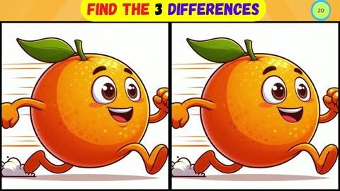 EASY 3 DIFFERENCE BRAIN EXERCISES!