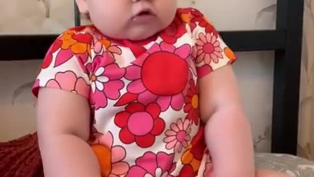 Cute chubby baby - Funny video