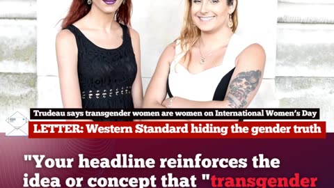Western Standard hiding the gender truth