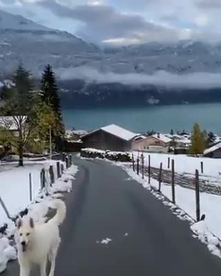 Winter wonderland in Switzerland