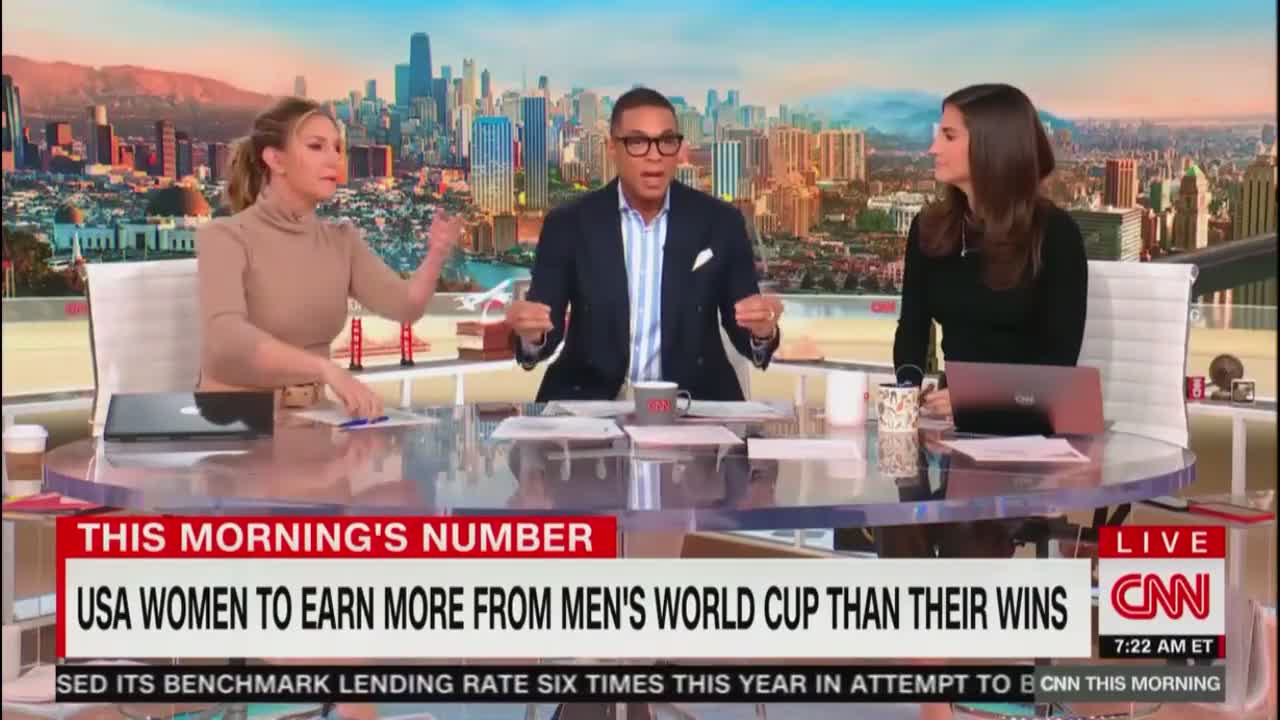 CNN's Don Lemon shocks female co-hosts, destroys them over unequal pay in sports