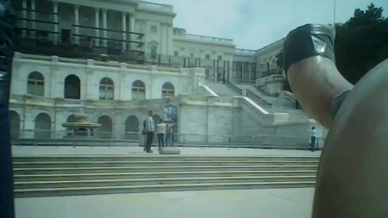 Blowing my shofar around the US Capitol...GOD help US all