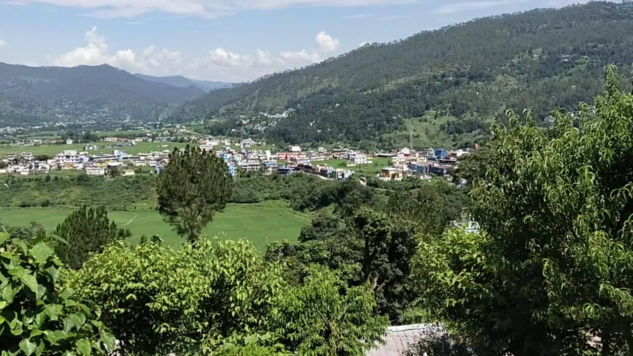Beautiful view of Uttarakhand India 14 july 2023