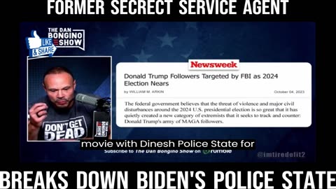 Former Secret Service Agent Breaks Down the FBI Targeting MAGA Supporters.