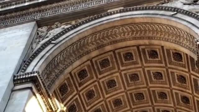 Arc de Triomphe in Paris, France