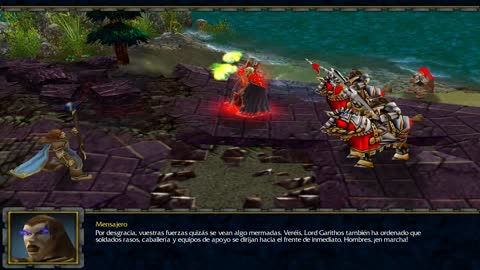 warcraft 3 frozen throne campaña humana historia escenas parte 1