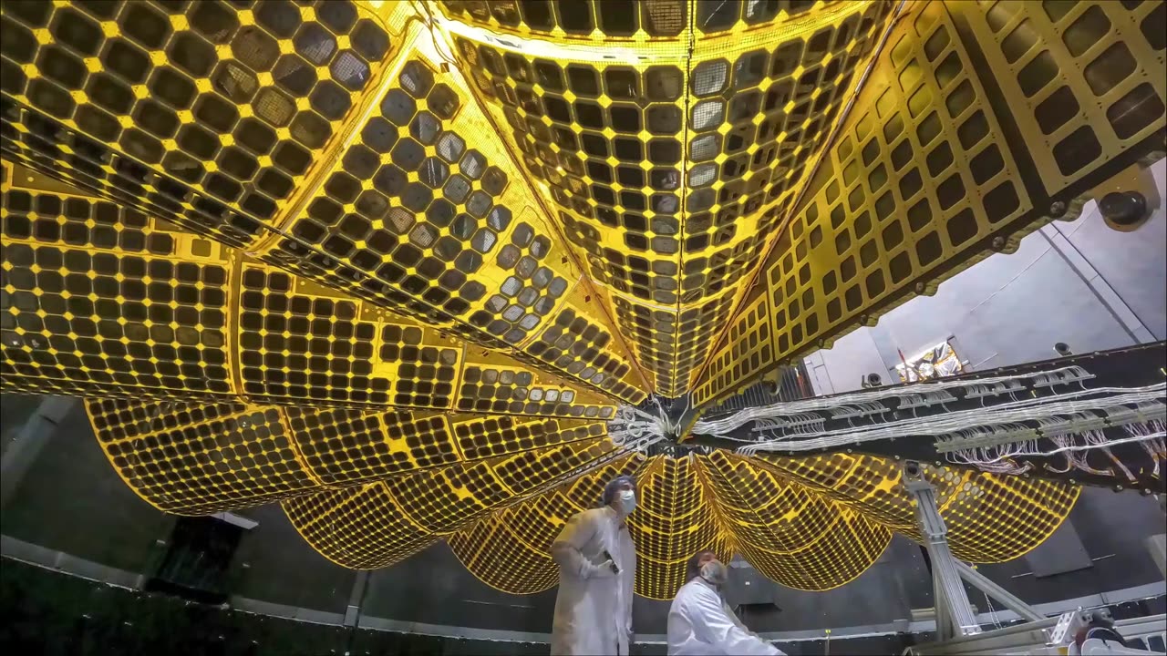 NASA’s Lucy Mission Extends its Solar Arrays