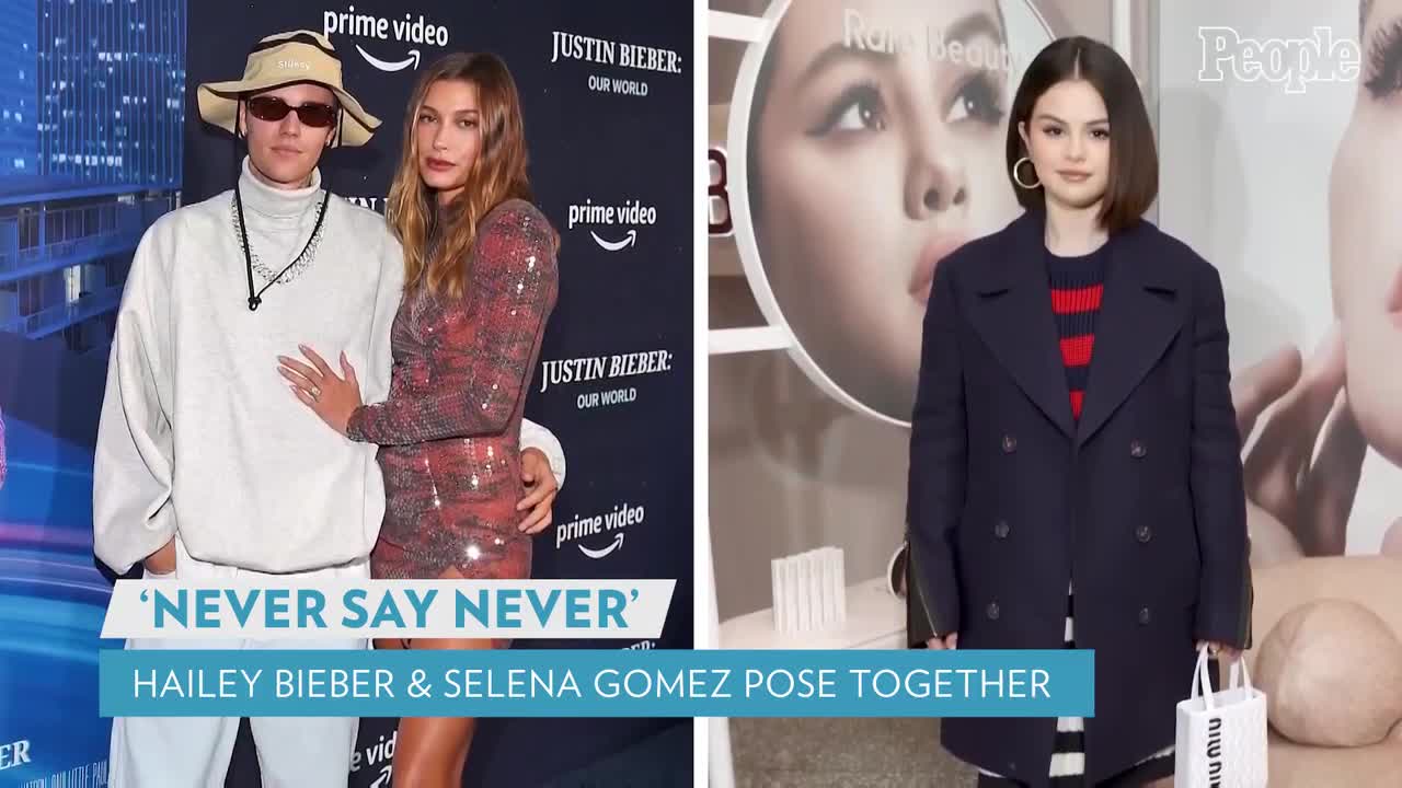 Hailey Bieber Poses with Selena Gomez After Addressing Rumors She Stole Justin Bieber PEOPLE