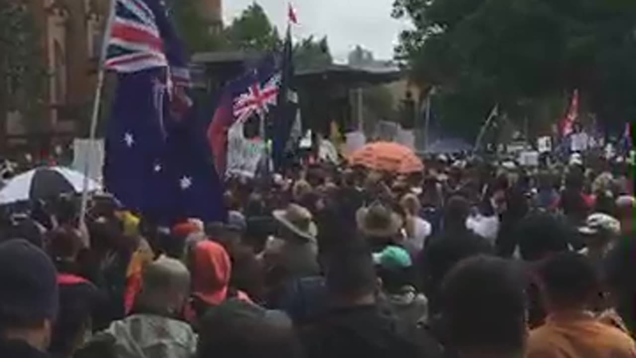 Millions March Against Mandatory Covid Vaccinations,
