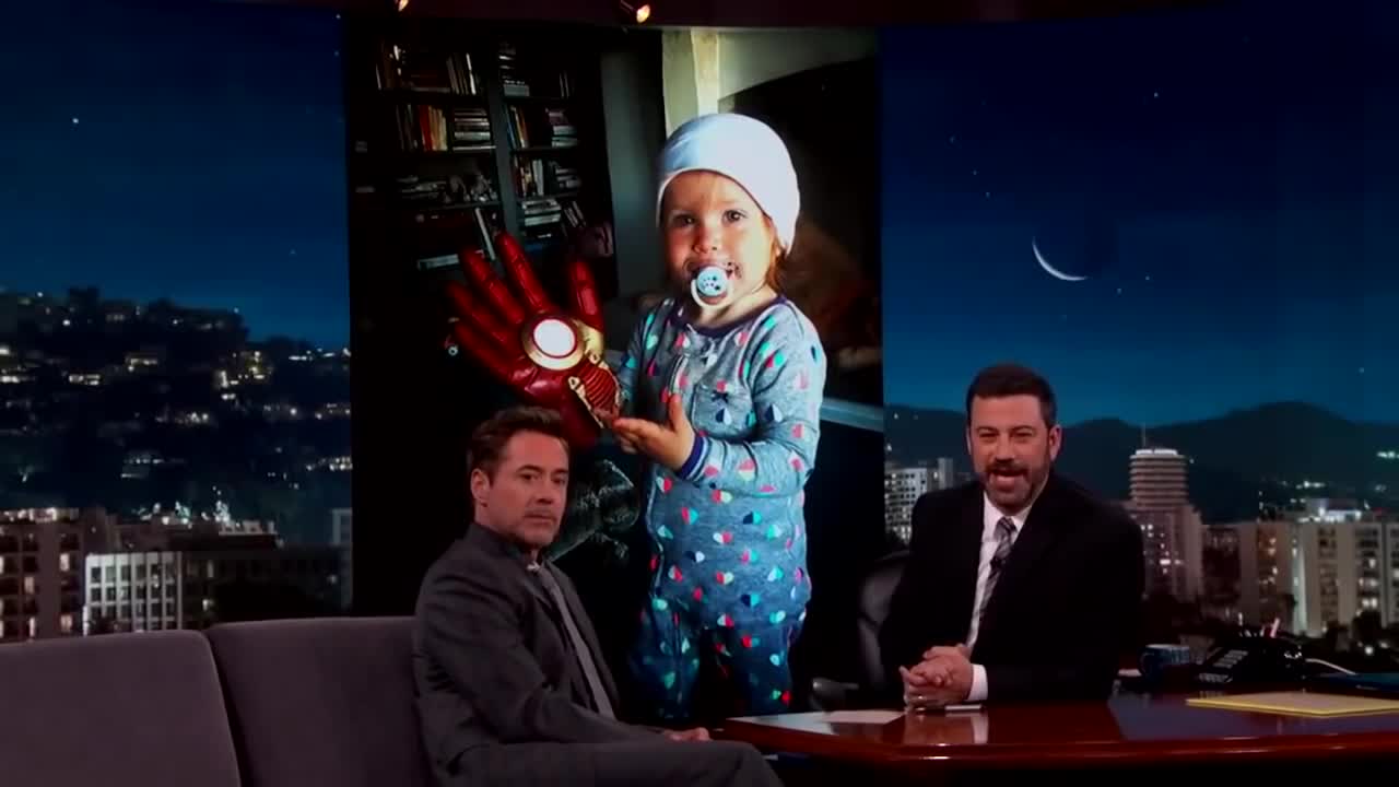 Robert Downey Jr Puts Jimmy Kimmel In his Place - Body Language Drama